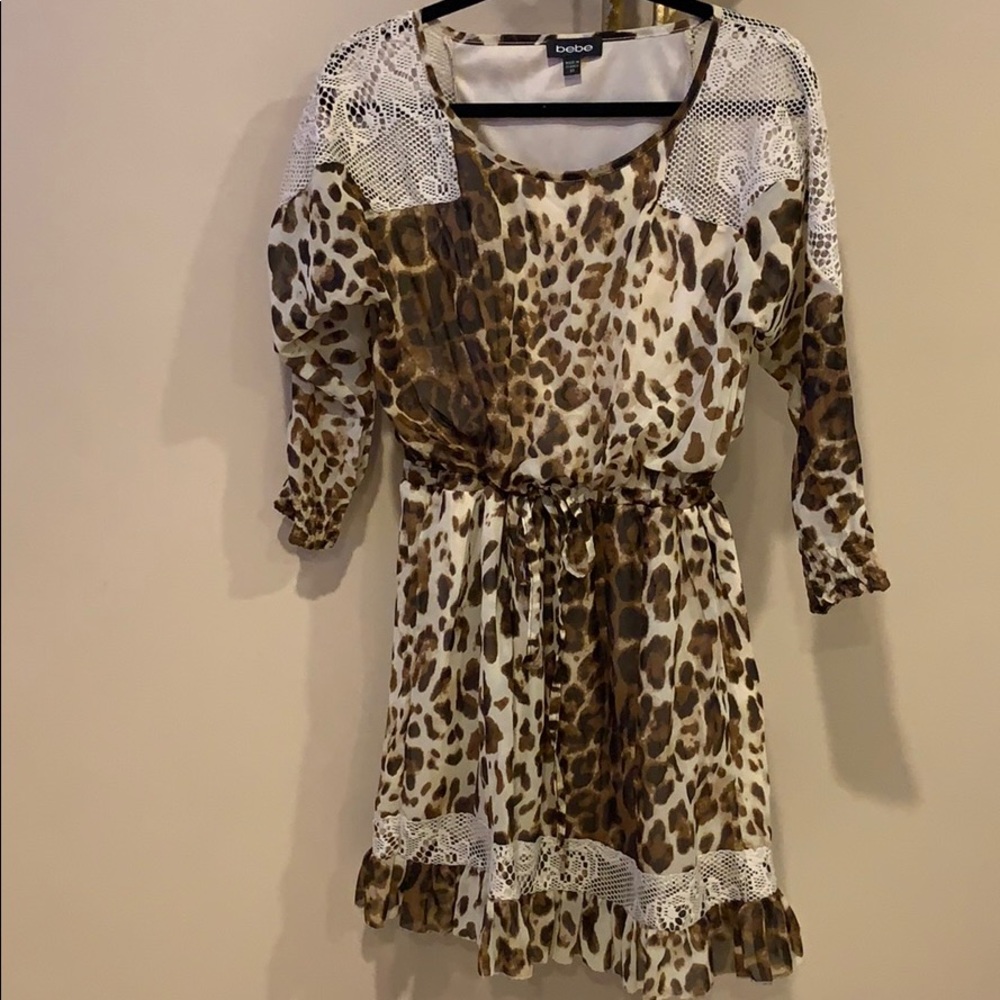Cheetah print dress